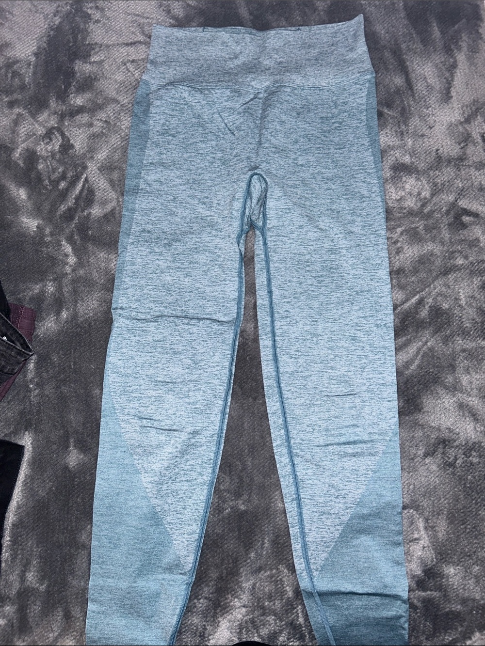 PINK Victoria's Secret Heathered Turquoise Leggings